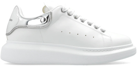Alexander McQueen Sneakers met logo Alexander McQueen , White , Dames - 35 Eu,36 Eu,41 Eu,40 EU