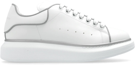 Alexander McQueen Sneakers met logo Alexander McQueen , White , Dames - 38 1/2 Eu,36 1/2 Eu,40 Eu,39 Eu,35 1/2 Eu,35 EU