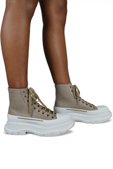 Alexander McQueen Sneakers Tread Slick Beige Huidkleurig - 38.5 EU/IT