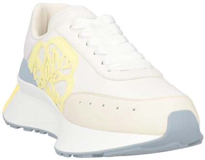 Alexander McQueen Sprint Runner Sneakers Wit