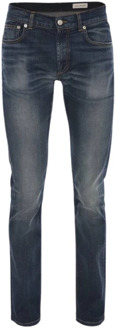 Alexander McQueen Stijlvolle Denim Jeans voor Mannen en Vrouwen Alexander McQueen , Blue , Heren - 2Xl,Xl