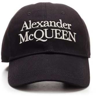 Alexander McQueen Stijlvolle Hoed voor Modieuze Looks Alexander McQueen , Black , Heren - L,M,S