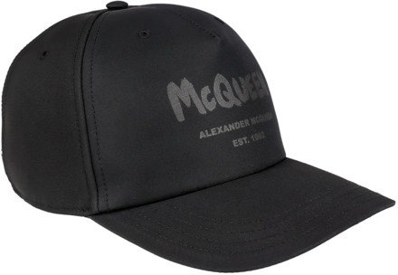 Alexander McQueen Stijlvolle Queen Cap Alexander McQueen , Black , Unisex - L,M,S
