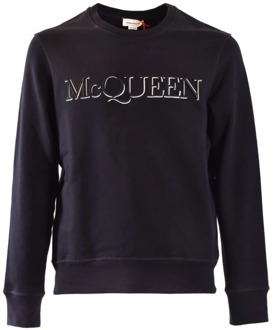 Alexander McQueen Stijlvolle Sweatshirts Hoodies Alexander McQueen , Black , Heren
