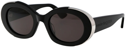 Alexander McQueen Sunglasses Alexander McQueen , Black , Dames - 51 MM