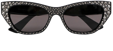 Alexander McQueen Sunglasses Alexander McQueen , Black , Dames - ONE Size