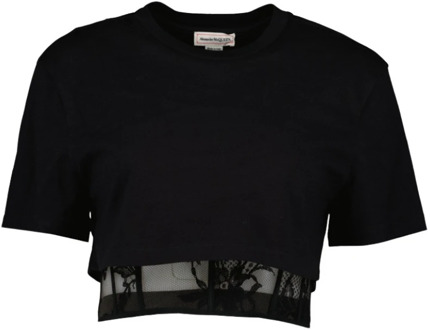 Alexander McQueen T-shirt Alexander McQueen , Black , Dames - XS