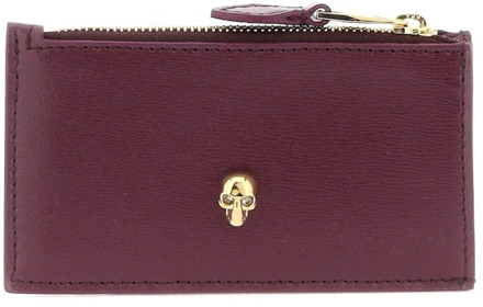 Alexander McQueen Wallets & Cardholders Alexander McQueen , Purple , Dames - ONE Size