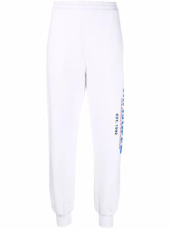 Alexander McQueen Witte katoenen joggers voor comfort en stijl Alexander McQueen , White , Dames - XS