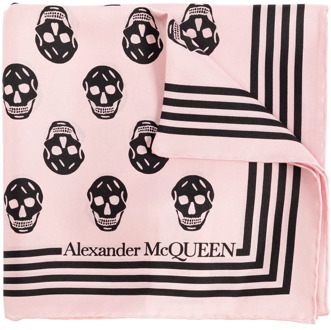 Alexander McQueen Zijden sjaal Alexander McQueen , Pink , Dames - ONE Size