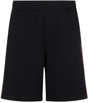 Alexander McQueen Zwarte Shorts Ss23 Herenkleding Alexander McQueen , Black , Heren - Xl,L,M,S