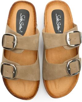 Alexis Footbed Sandalen Taupe - EU 37 / UK 4