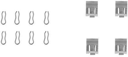 Alfa Accessoireset, schijfremblok