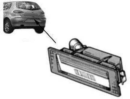 Alfa Kentekenverlichting