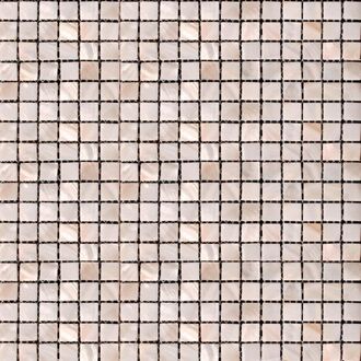 Alfa Mosaico Mozaiek picante pi.001 snow 1,5x1,5x0,2 Wit