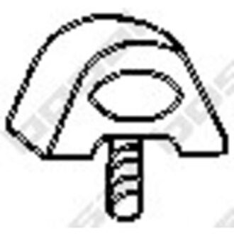 Alfa Romeo Aanslagrubber, demper 255315