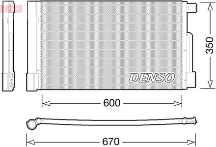 Alfa Romeo Airco condensor DCN01004