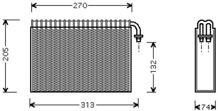Alfa Romeo Airco Verdamper ALV021