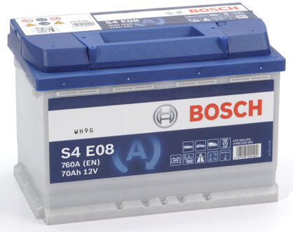 Alfa Romeo Bosch Blue auto accu S4E08 - 70Ah - 760A - aangepast voor voertuigen met start-stopsysteem S4E08
