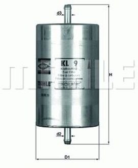 Alfa Romeo Brandstoffilter KL9