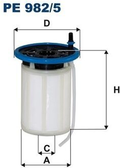 Alfa Romeo Brandstoffilter PE9825