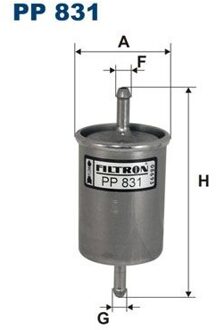 Alfa Romeo Brandstoffilter PP831