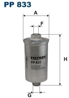 Alfa Romeo Brandstoffilter PP833
