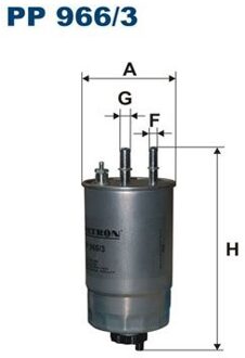 Alfa Romeo Brandstoffilter PP9663