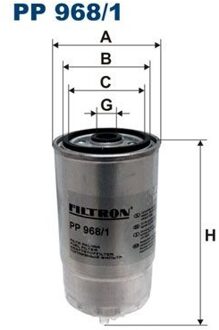 Alfa Romeo Brandstoffilter PP9681