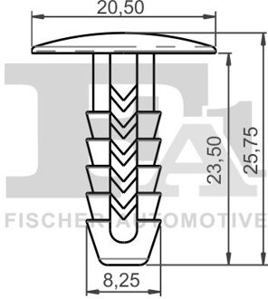 Alfa Romeo Clip, sier- /beschermingslijst 331002025