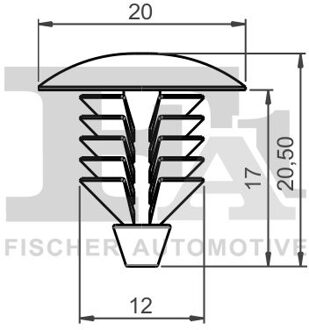 Alfa Romeo Clip, sier- /beschermingslijst 33100255