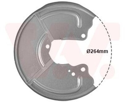 Alfa Romeo Dekplaat, remschijf 1754374