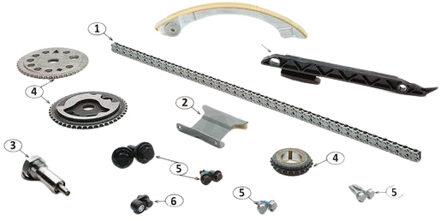 Alfa Romeo Distributiekettingset TCK5NG