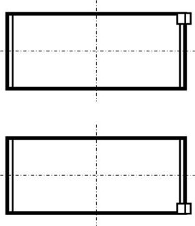 Alfa Romeo Drijfstanglagerset 37175600