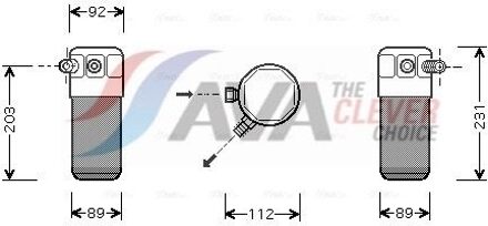 Alfa Romeo Droger, airconditioning FTD105