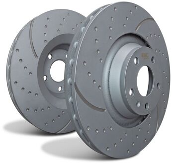 Alfa Romeo EBC Remschijf gegroefd GD series GD2128