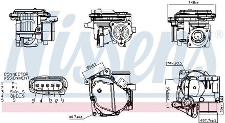 Alfa Romeo EGR-klep 98406