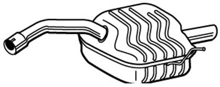 Alfa Romeo Einddemper 21396