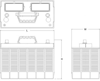 Alfa Romeo Exide Accu Start Pro EG110B 110 Ah EG110B