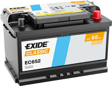 Alfa Romeo Exide Classic Accu EC652 65Ah EC652