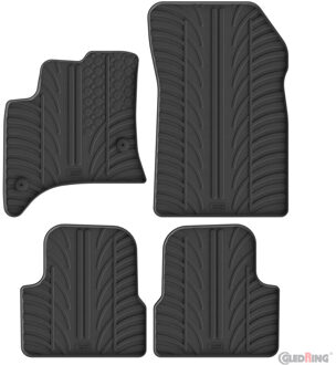 Alfa Romeo Gledring Rubbermatten passend voor Alfa Romeo Junior MHEV 2024- (T profiel 4-delig + montageclips) GL0570