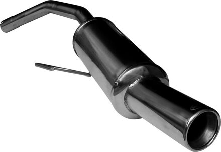 Alfa Romeo InoxCar uitlaat passend voor Alfa Romeo 147 1.6 TS (120pk) 2001- 102mm IXAL14701102