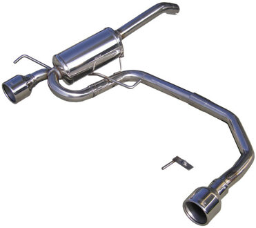 Alfa Romeo InoxCar uitlaat passend voor Alfa Romeo 147 1.6 TS (120pk) 2001- Links/Rechts 102mm IXTWAL04102