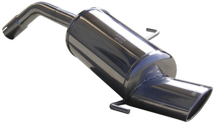 Alfa Romeo InoxCar uitlaat passend voor Alfa Romeo 147 2.0 TS (150pk) 2001- 120x80mm IXAL14702120