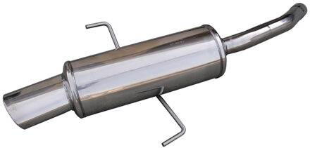 Alfa Romeo InoxCar uitlaat passend voor Alfa Romeo 156 1.9 JTD (140pk) 1997- 120x80mm IXAL15607120