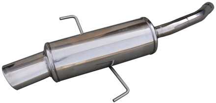 Alfa Romeo InoxCar uitlaat passend voor Alfa Romeo 156 1.9 JTD 16v (115pk) 1997- 120x80mm IXAL15604120