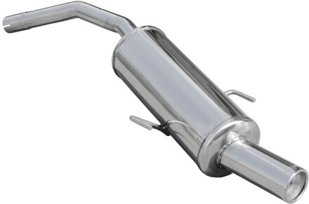Alfa Romeo InoxCar uitlaat passend voor Alfa Romeo 156 2.4 JTD 1997- 80mm IXAL1560580