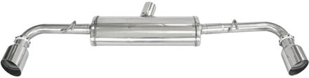 Alfa Romeo InoxCar uitlaat passend voor Alfa Romeo 4C 1750TBI (241pk) Links/Rechts 100mm IXAL4C0310RA