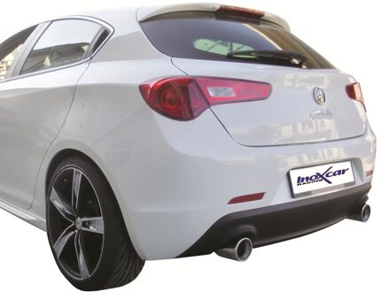 Alfa Romeo InoxCar uitlaat passend voor Alfa Romeo Giuletta 1750TB (235pk) 2010- Links/Rechts 102mm IXALGI01102