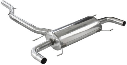 Alfa Romeo InoxCar uitlaat passend voor Alfa Romeo Giulia Q4 Veloce 2.0 Turbo 280pk Ø 70 IXALGIUQ402